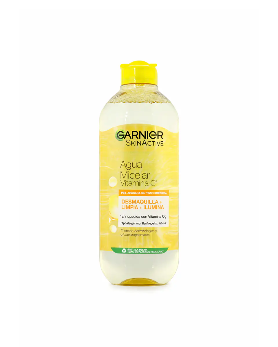 Agua Micelar Vitamina C Tono Uniforme 400 ML  - GARNIER 1