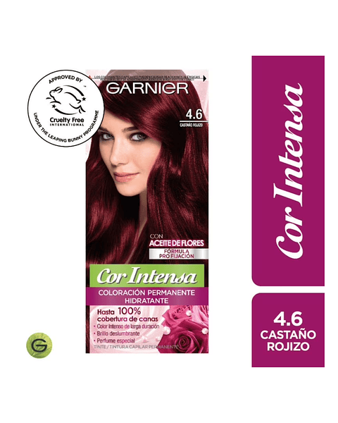 Tintura Cor Intensa Castaño Rojizo 4.6 45 G - GARNIER