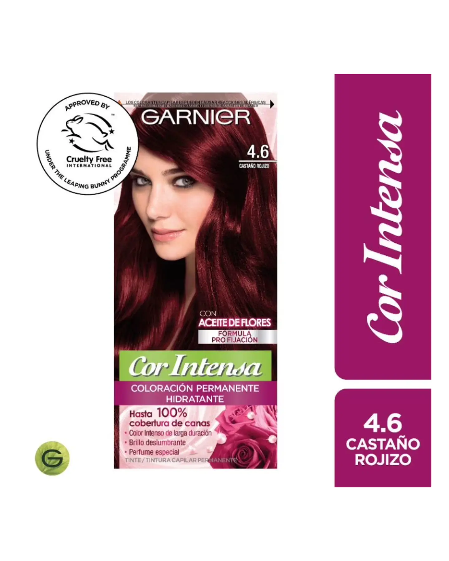 Tintura Cor Intensa Castaño Rojizo 4.6 45 G - GARNIER 1