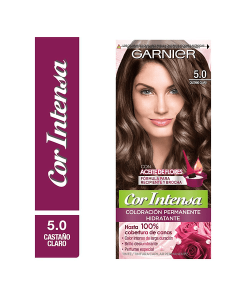 Tintura Cor Intensa Castaño Claro 5.0 45 G - GARNIER