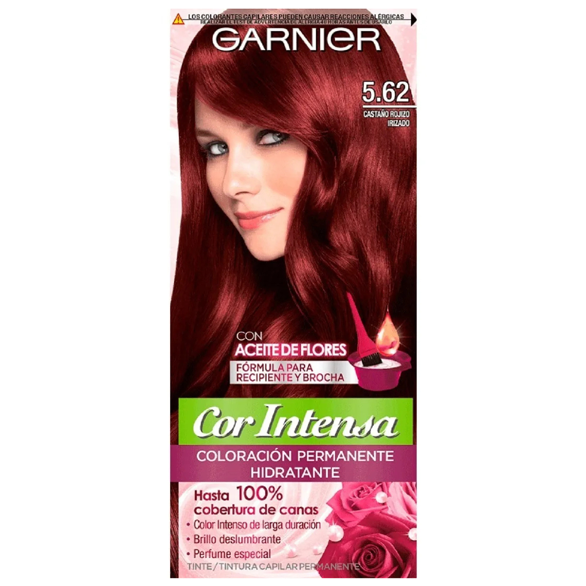 Tintura Cor Intensa Castaño Rojizo Irisado 5.62 45 G - GARNIER 2
