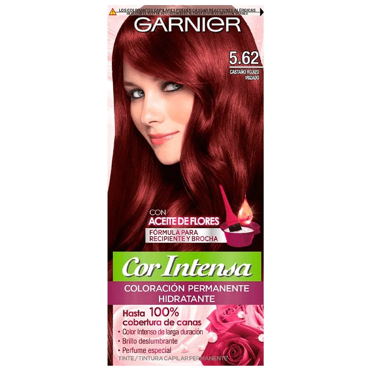 Tintura Cor Intensa Castaño Rojizo Irisado 5.62 45 G - GARNIER 2