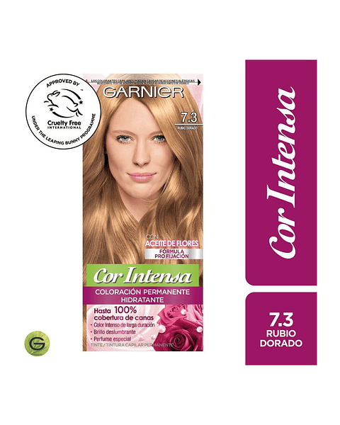 Tintura Cor Intensa Rubio Dorado 7.3 45 G - GARNIER