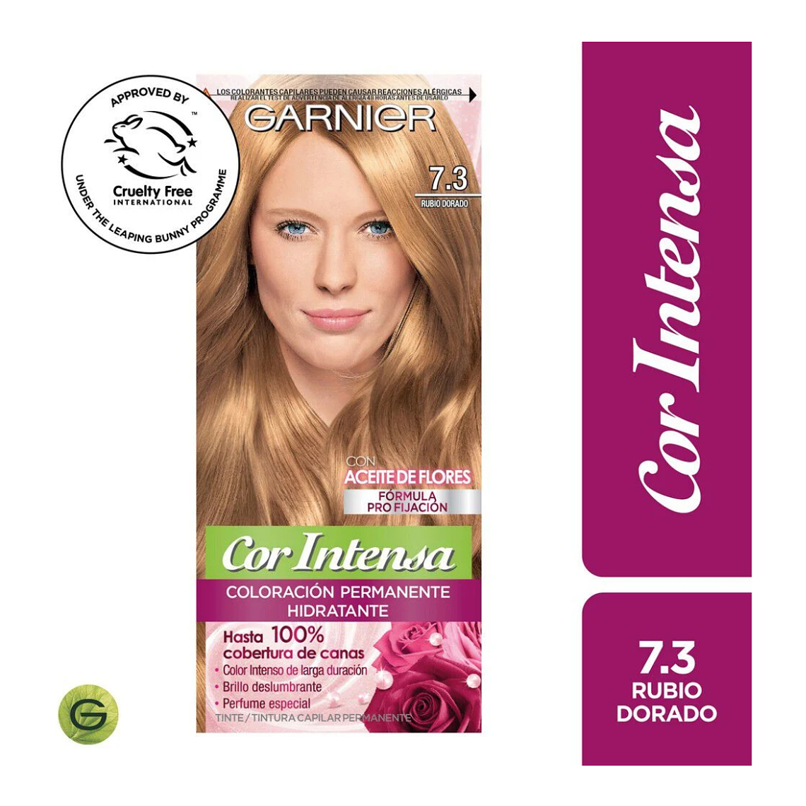 Tintura Cor Intensa Rubio Dorado 7.3 45 G - GARNIER 1