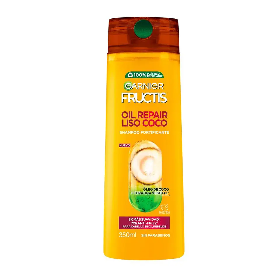 Shampoo Fructis Oil Repair Liso Coco 350 ML - GARNIER 2
