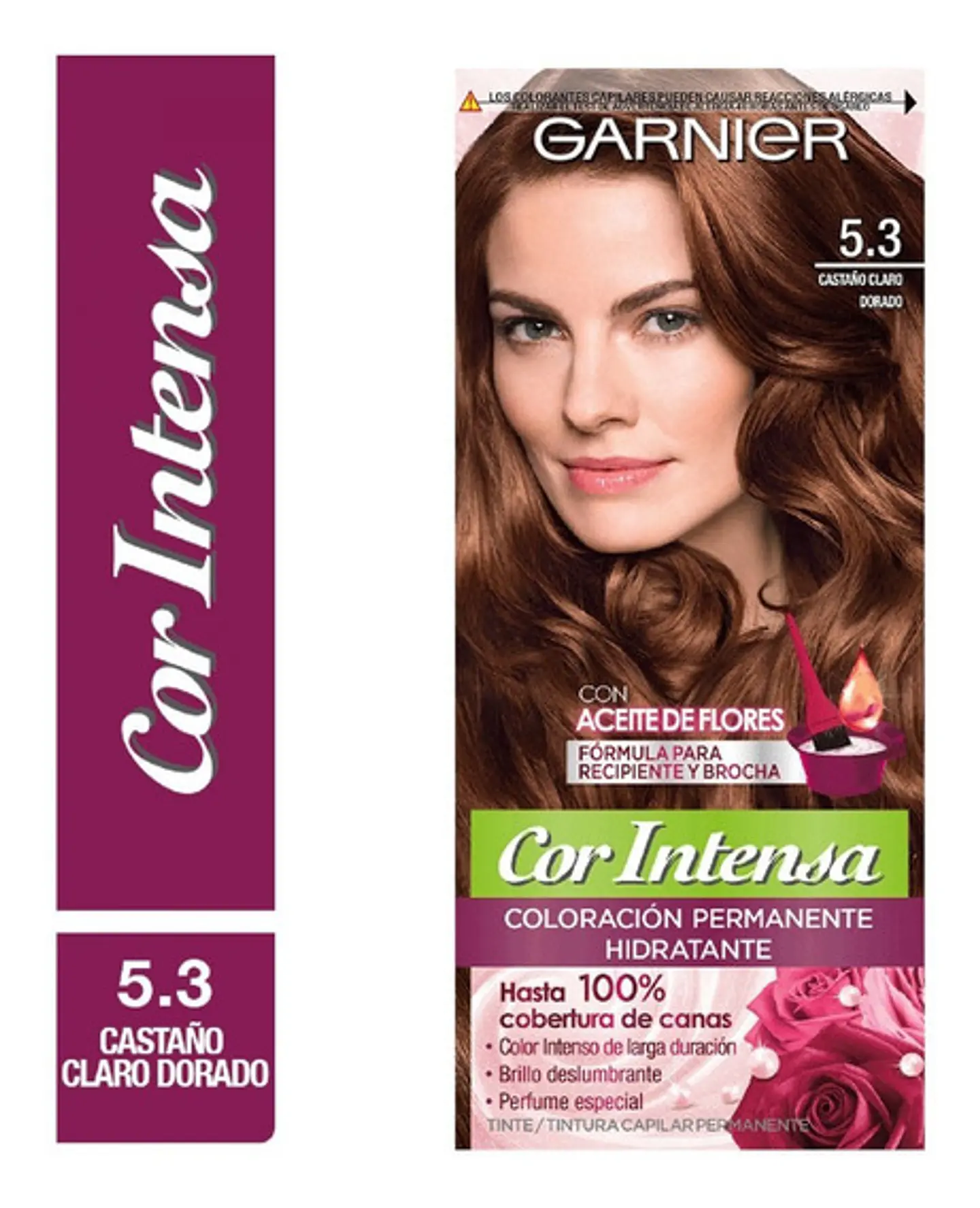 Tintura Cor Intensa Claro Dorado 5.3 45 G - GARNIER 1