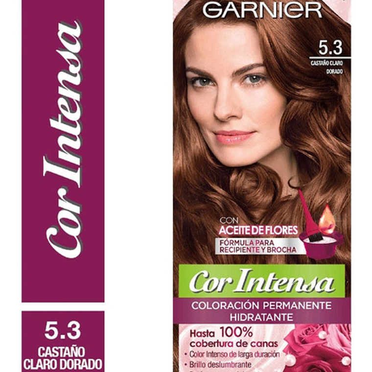 Tintura Cor Intensa Claro Dorado 5.3 45 G - GARNIER 1