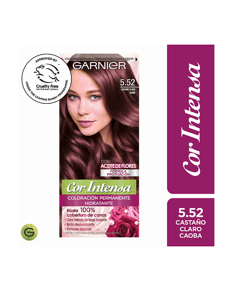 Tintura Cor Intensa Claro Caoba 5.52 45 G - GARNIER