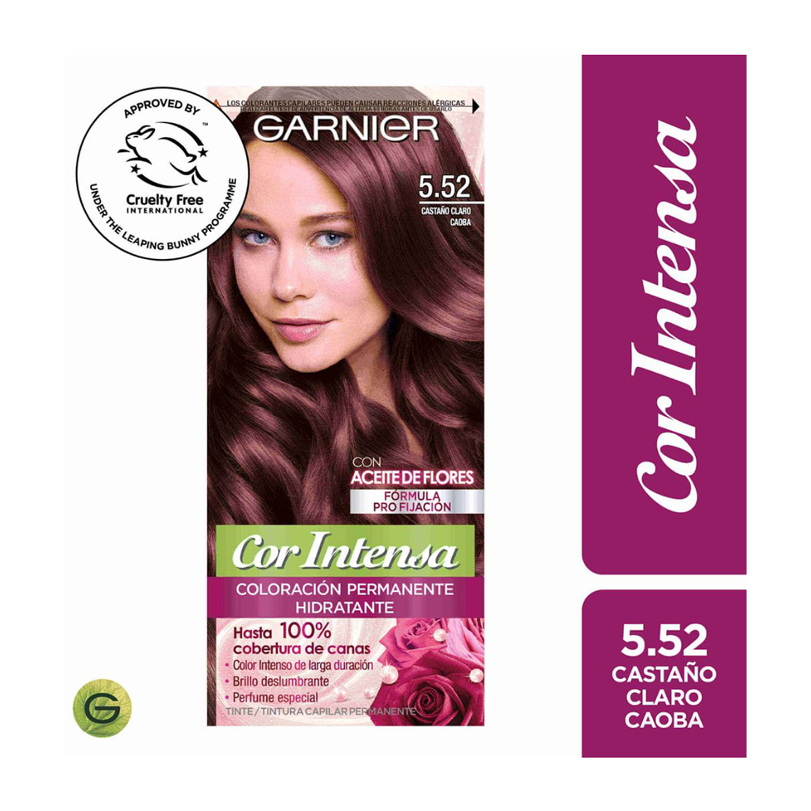 Tintura Cor Intensa Claro Caoba 5.52 45 G - GARNIER 1