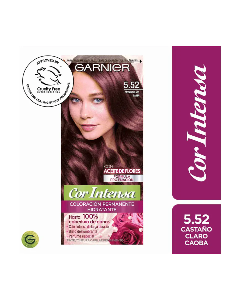Tintura Cor Intensa Claro Caoba 5.52 45 G - GARNIER 1