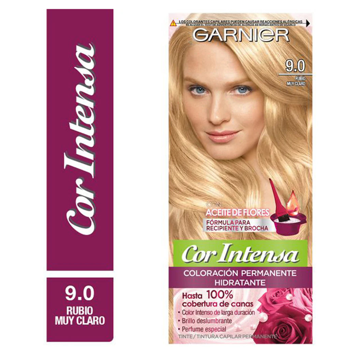 Tintura Cabello Rubio Muy Claro 9.0 45 G - GARNIER 1