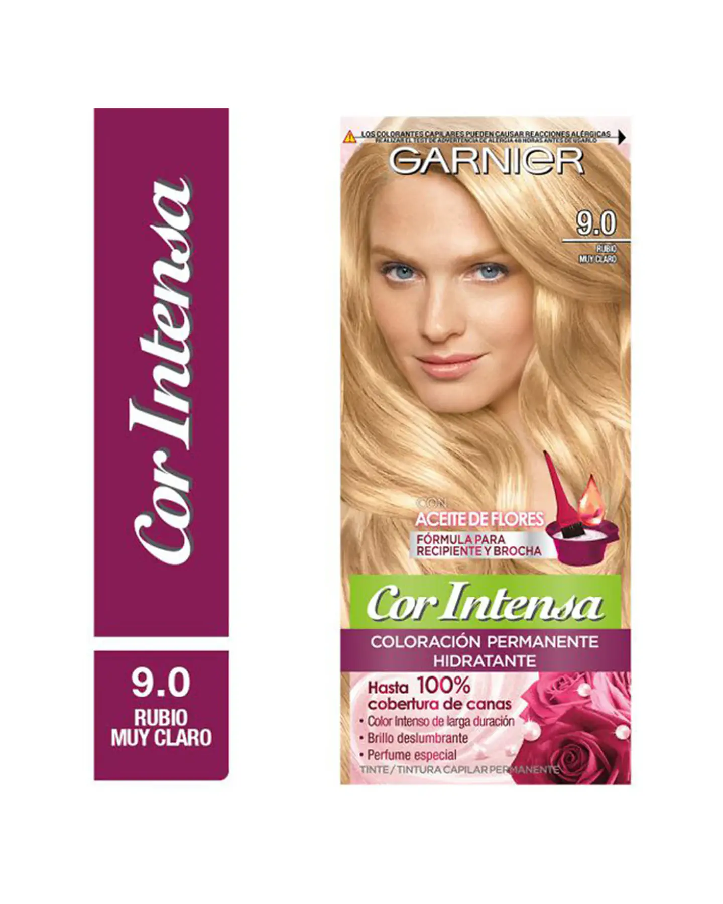 Tintura Cor Intensa Rubio Muy Claro 9.0 45 G - GARNIER 1