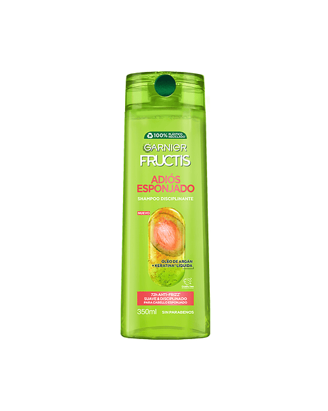 Shampoo Fructis Adiós Esponjado 350 ML - GARNIER