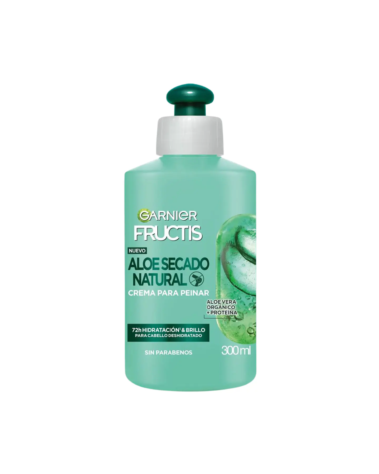 Crema de Peinar Aloe Secado Natural 300 ML - GARNIER 2