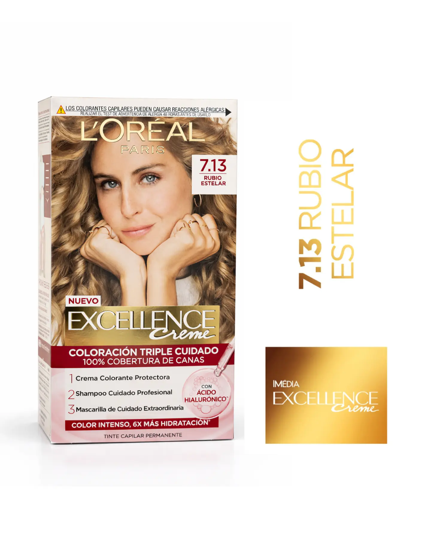 Tintura Excellence Rubio Estelar 7.13 - LOREAL 1