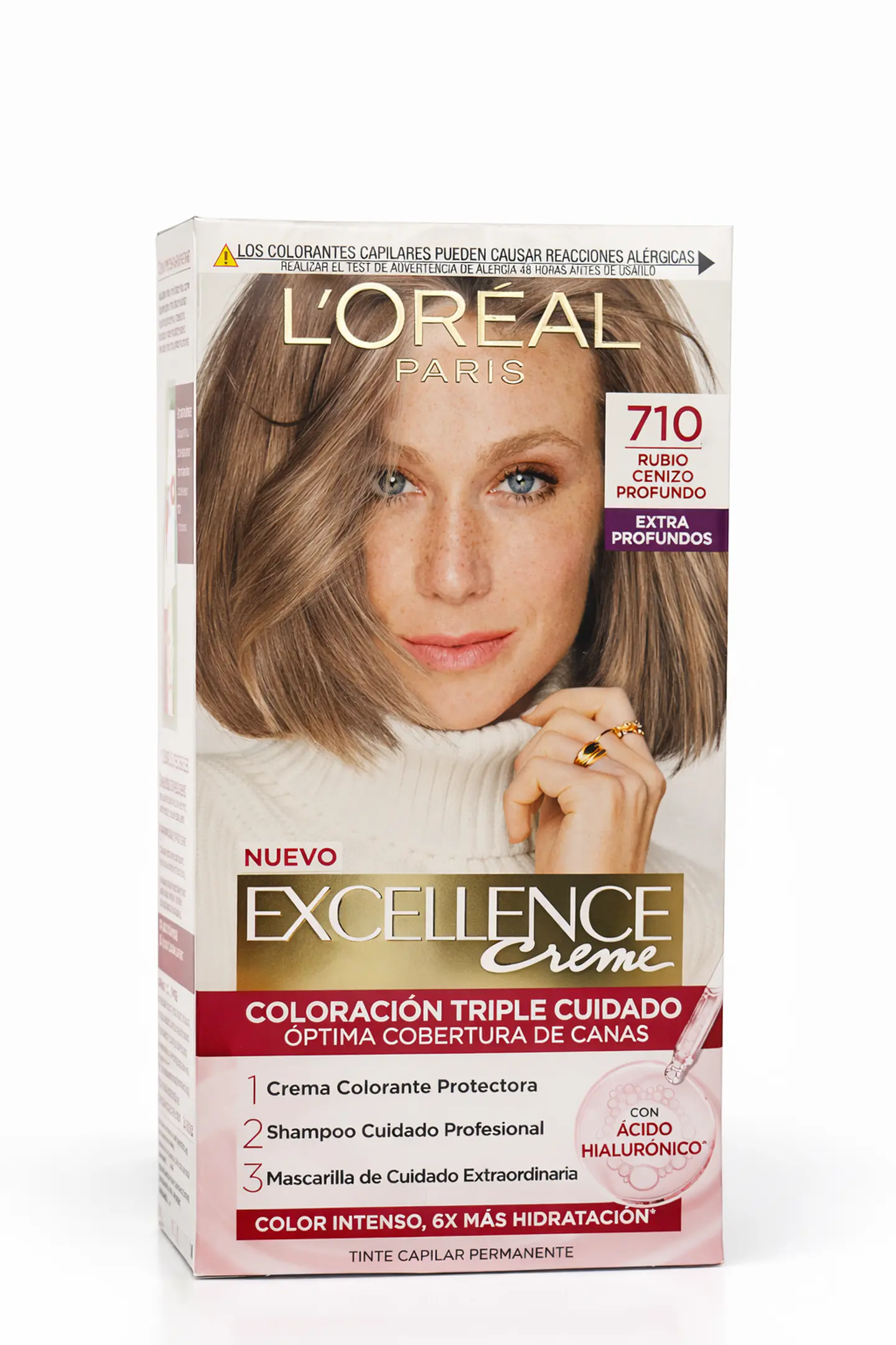 Tintura Excellence Rubio Cenizo Profundo 710 - LOREAL 2