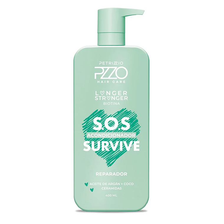 Acondicionador Reparador S.O.S Survive 400 ML - PETRIZZIO 1