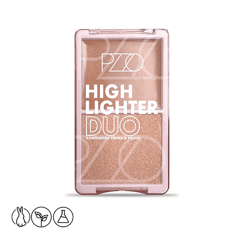 Iluminador Highlighter Duo 2 Bronze Gold - PETRIZZIO