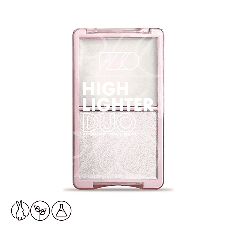 Iluminador Highlighter Duo 3 Snow Sparkle - PETRIZZIO