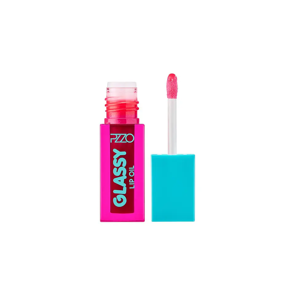 Glassy Lip Oil Cherry Glimmer Color Crush - PETRIZZIO 2