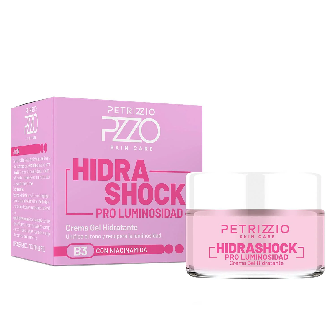 Crema Hidra Shock Pro Luminosidad Día 50 G - PETRIZZIO 1