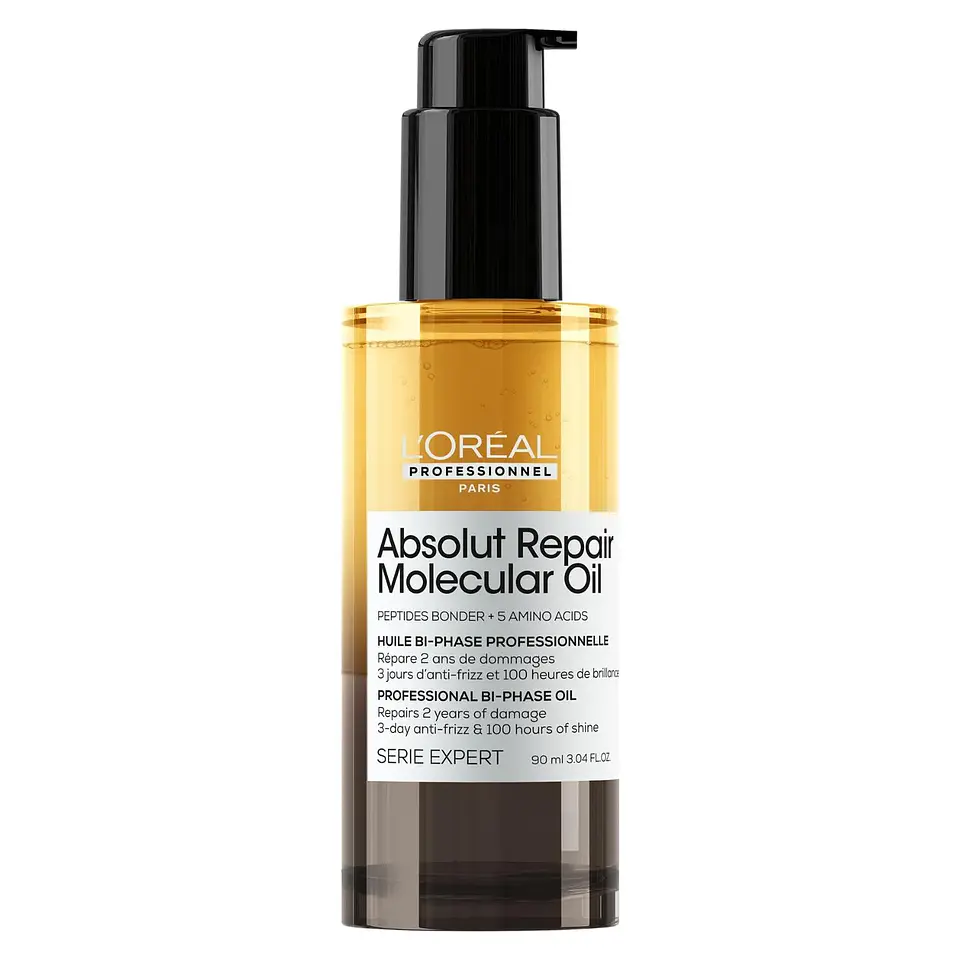 Aceite Bifásico Reparación Absolut Repair Molecular 90 ML - LOREAL PROFESSIONNEL 1
