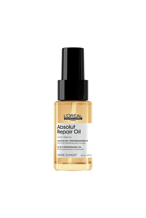 Aceite 10 en 1 Reparación y Nutrición Absolut Repair Oil 30 ML - LOREAL PROFESSIONNEL