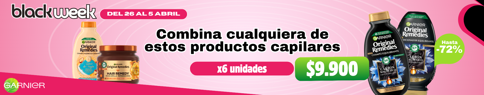 Week Original Remedies 6x$9.900
