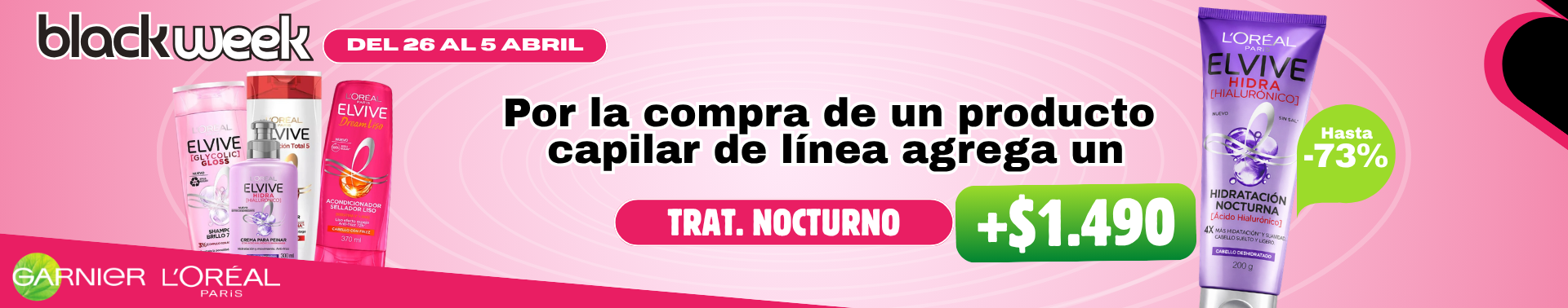 Week+$1.490 Reg. Hidratación Nocturna