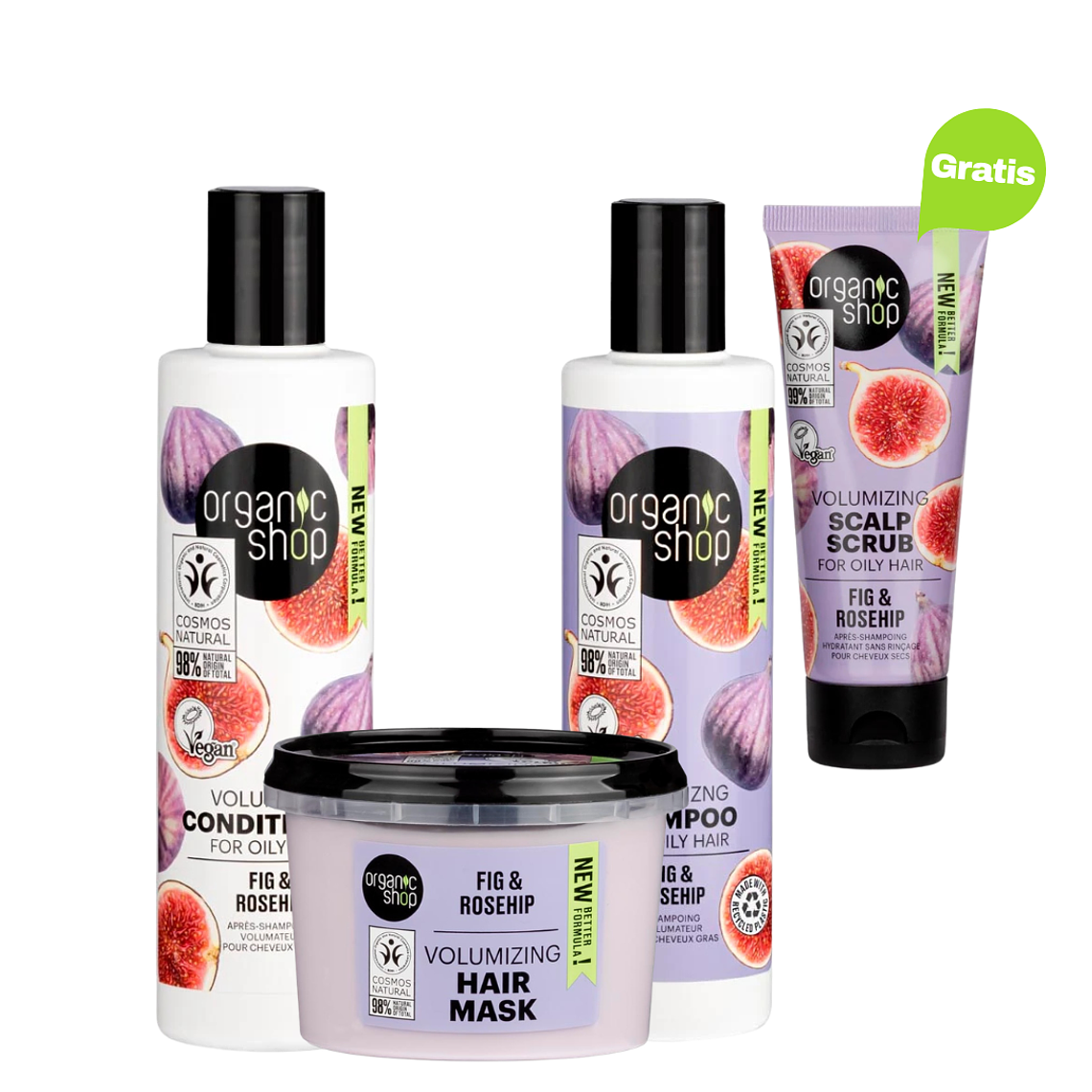 Set Tratamiento Organic Shop + Exfoliante de Regalo - ORGANIC SHOP 1