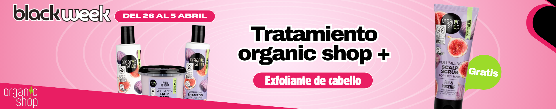 Week Organic Shop, Gratis Exfoliante