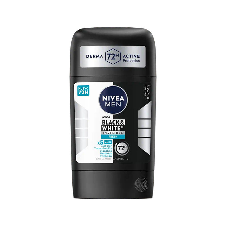 Nivea Men Invisible Black & White Fresh 50 ML - NIVEA 1