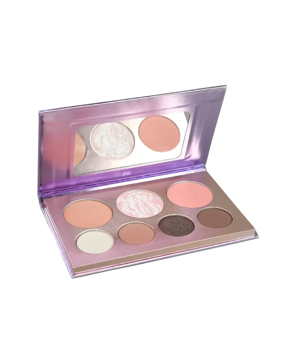 Kit de Sombras Rubor e Iluminador Tono #2 - DOLCE BELLA 1