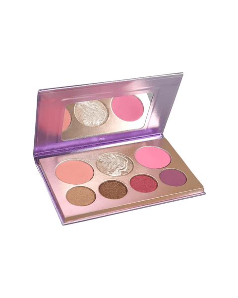 Kit de Sombras Rubor e Iluminador Tono #3 - DOLCE BELLA