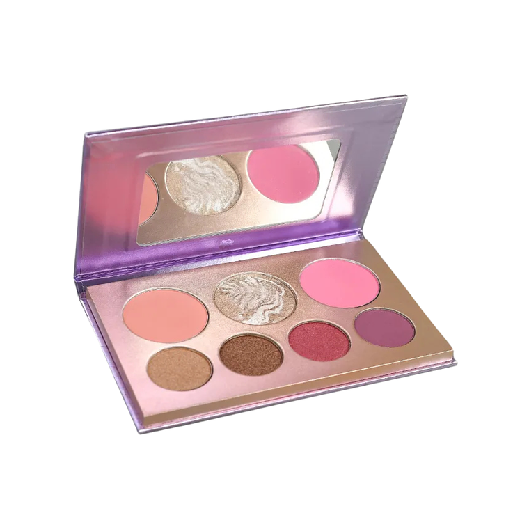 Kit de Sombras Rubor e Iluminador Tono #3 - DOLCE BELLA 1