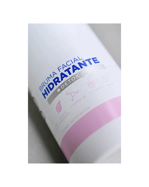 Bruma Facial Hidratante Detox 80 ML - DOLCE BELLA