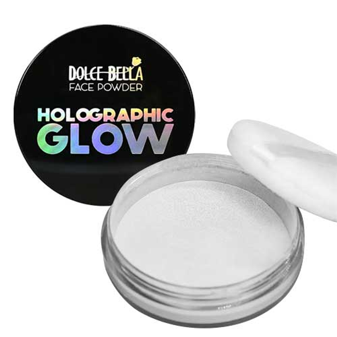 Polvo Suelto Holográfico Glow TONO 1 - DOLCE BELLA 1