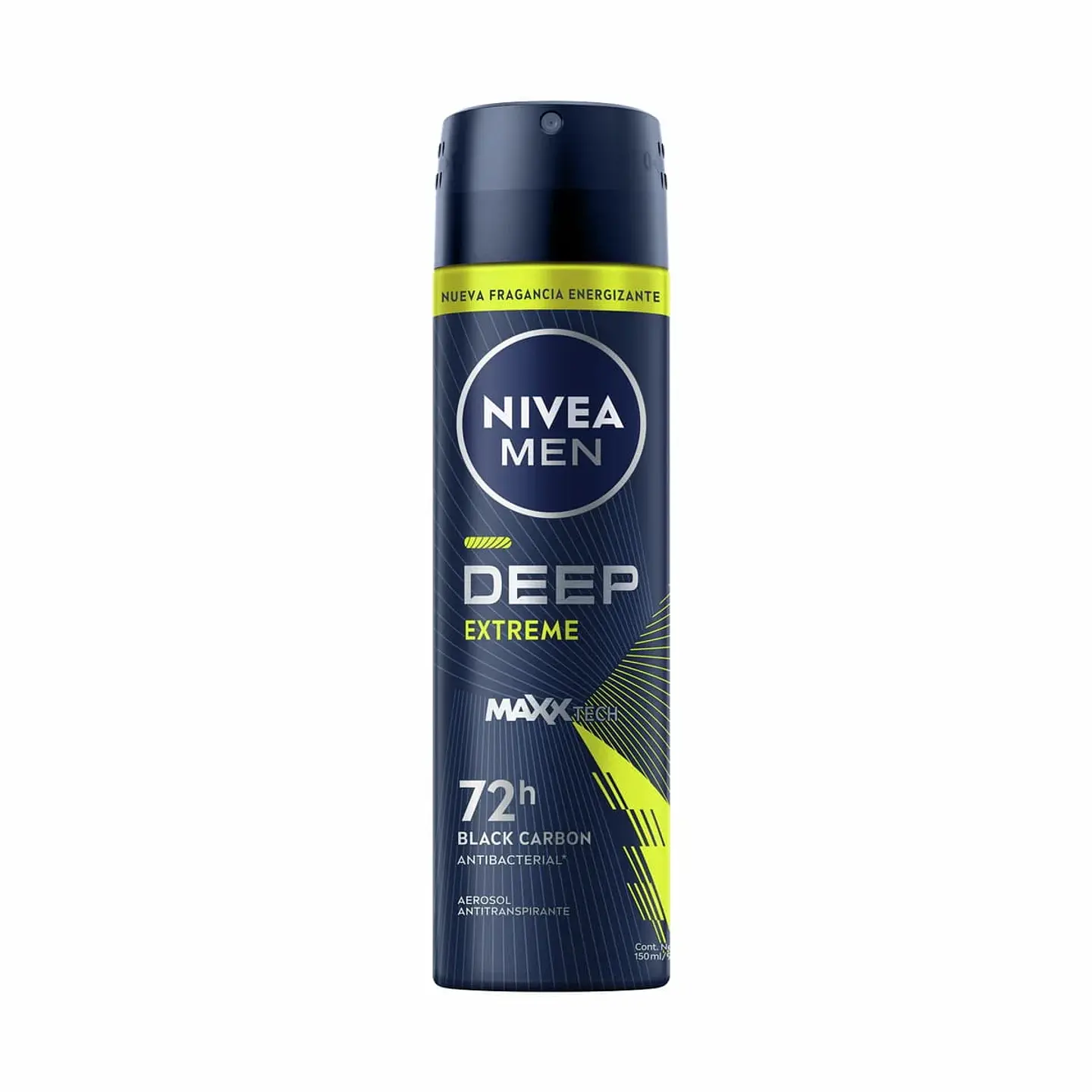 Antitranspirante Men Deep Extreme MaxxTech 72hs 150 ML - NIVEA 1