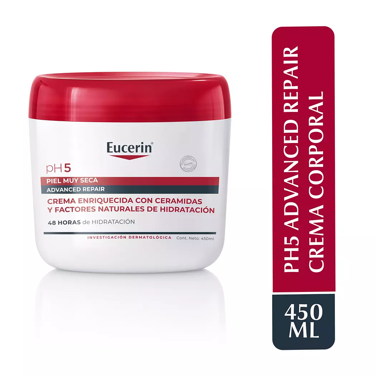 Crema Corporal Advanced Repair Piel Muy Seca pH5 450 ML - EUCERIN 2