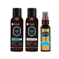 Set de Cuidado Capilar Argan Travel Size - HASK - Miniatura 2