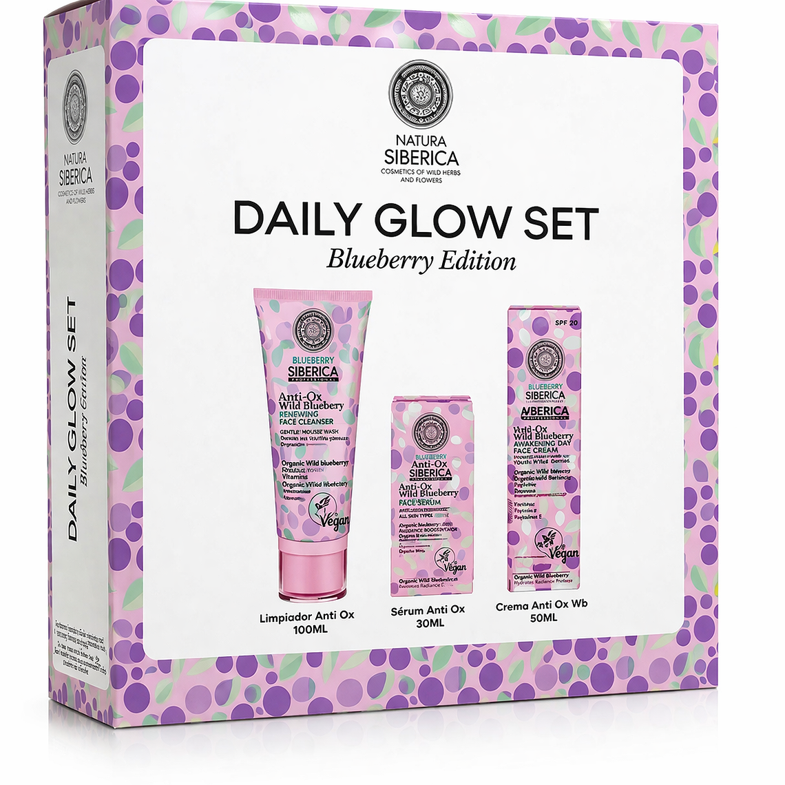 Set Daily Glow Blueberry Edition - NATURA SIBERICA 2