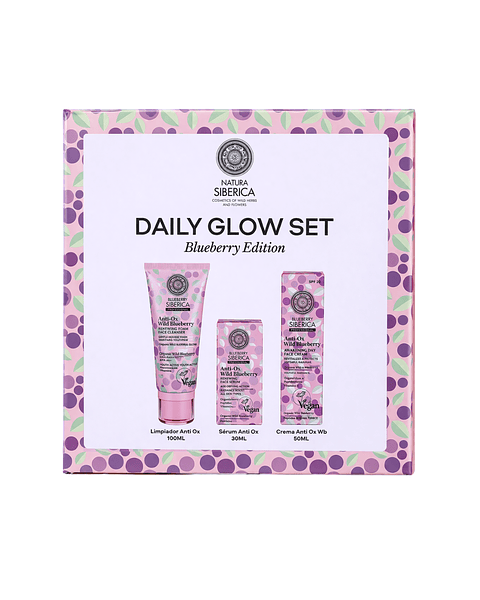 Set Daily Glow Blueberry Edition - NATURA SIBERICA