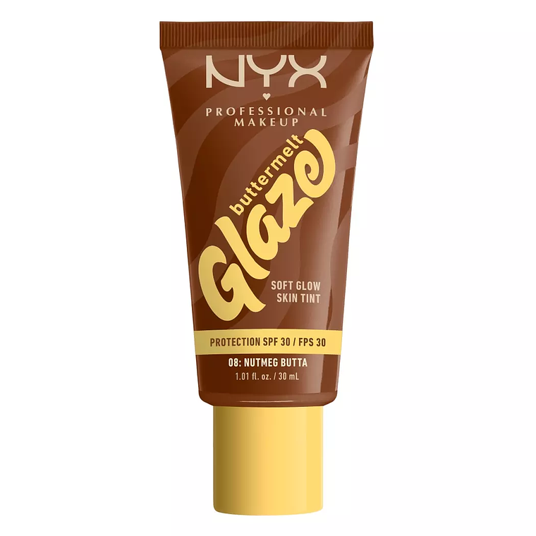 Base Buttermlt Glz SPF+ 30 Nutmeg Butta - NYX 1