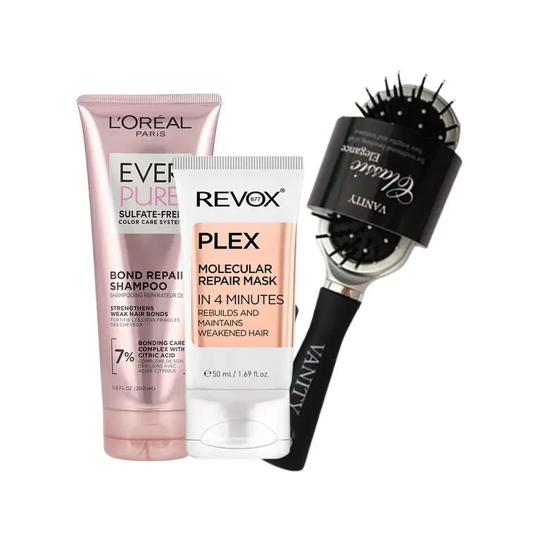 Set Ever Pure Plex Reparación & Brillo - LOREAL 2
