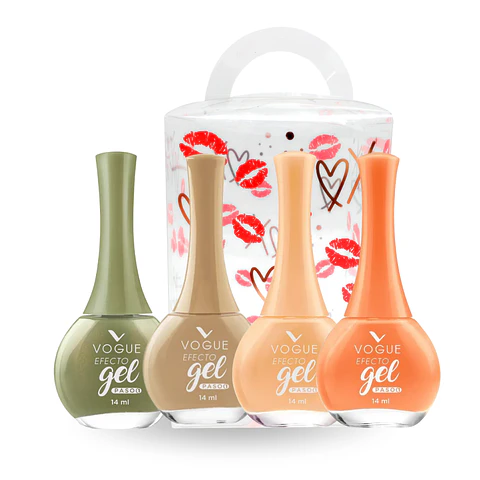 Set de Esmaltes Amor en Cada Color Efecto Gel - VOGUE