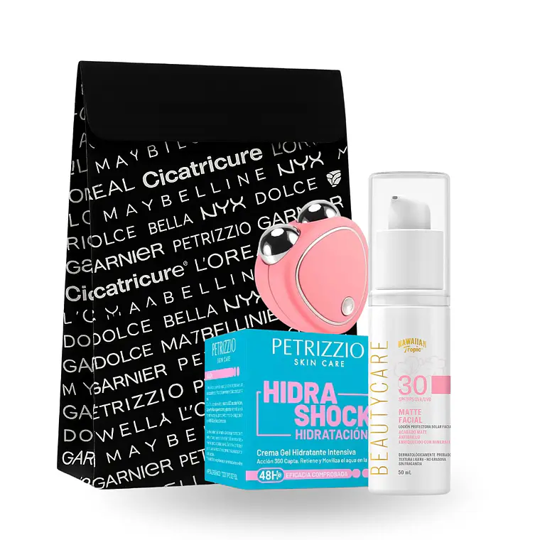 Set Facial Hidra Shock Hidratación - PETRIZZIO & HAWAIIAN TROPIC 1