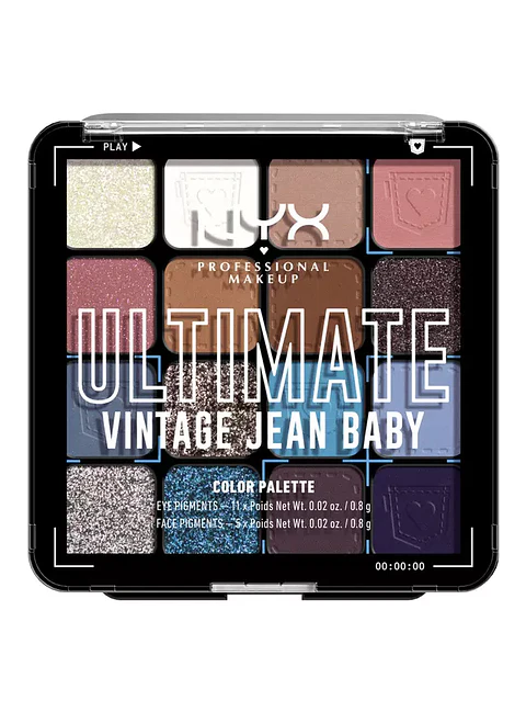 Paleta De Sombras Ultimate 01W Vintage jean Baby - NYX