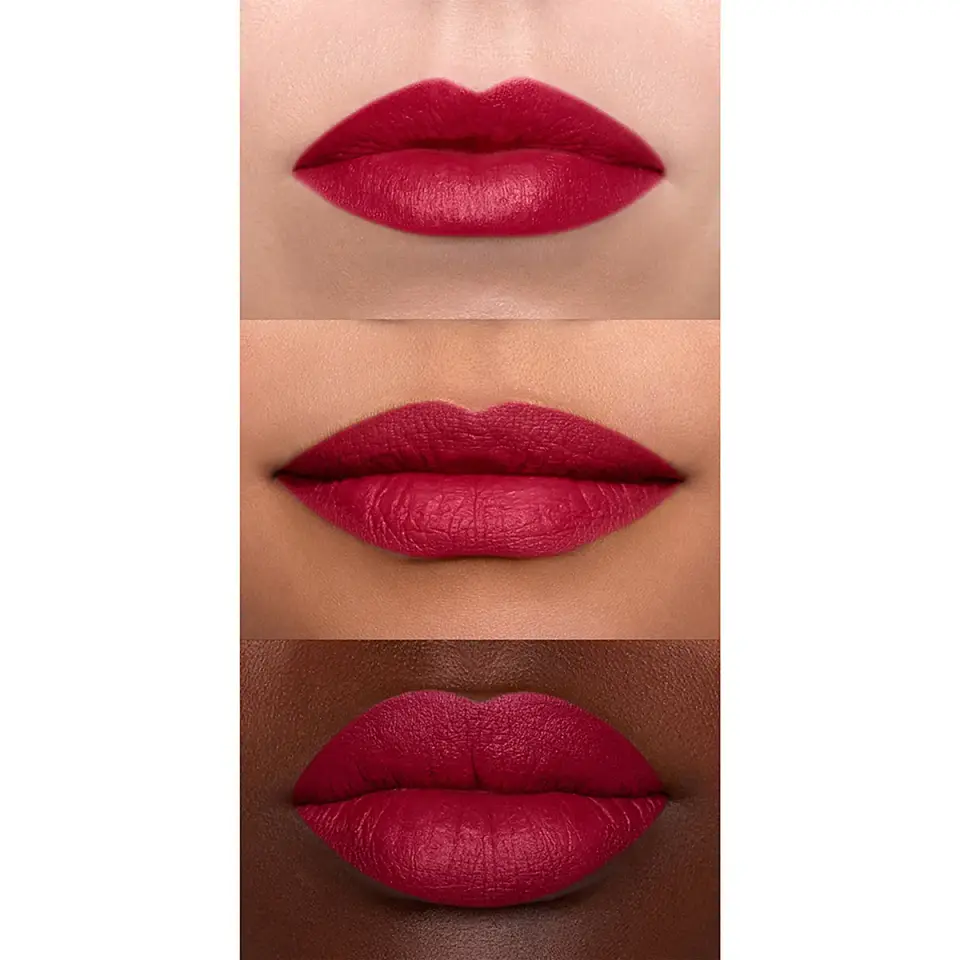 Labial Suede Mate Lipstick Spicy - NYX 4