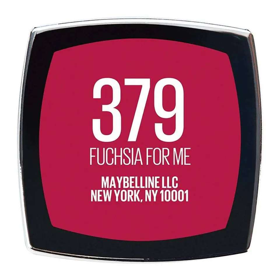 Labial Gemey Paris Fuchsia For Me 379 - MAYBELLINE 4