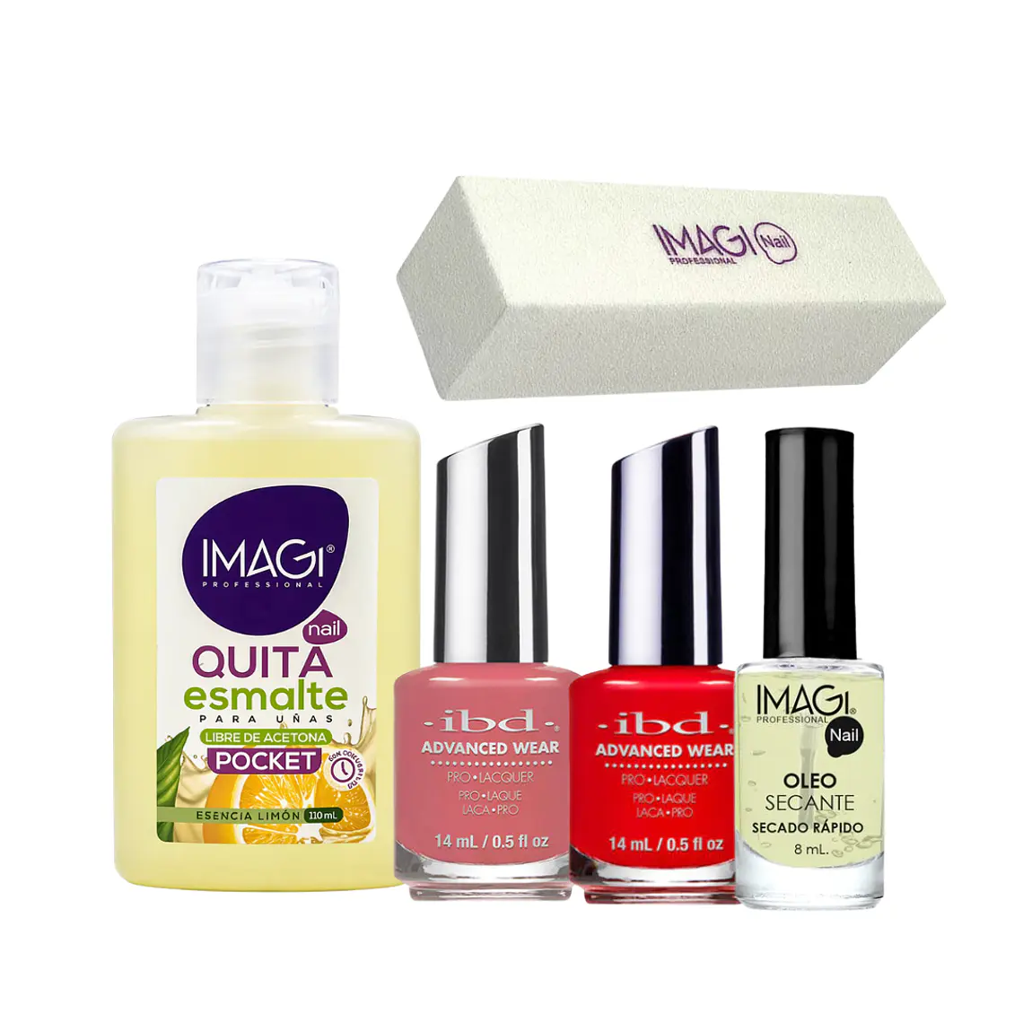Set Manicure Esmtales + Secante + Pulidor - IMAGI 2